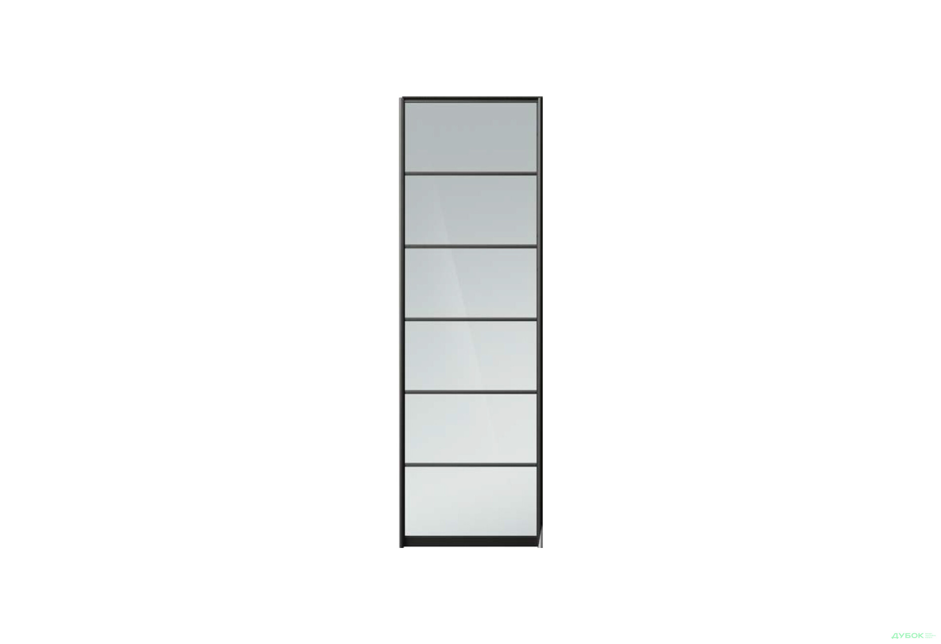 Изображение 2 - Фасад Комб 4_4/4 Зеркало Серебро 855х2400 Киевский стандарт