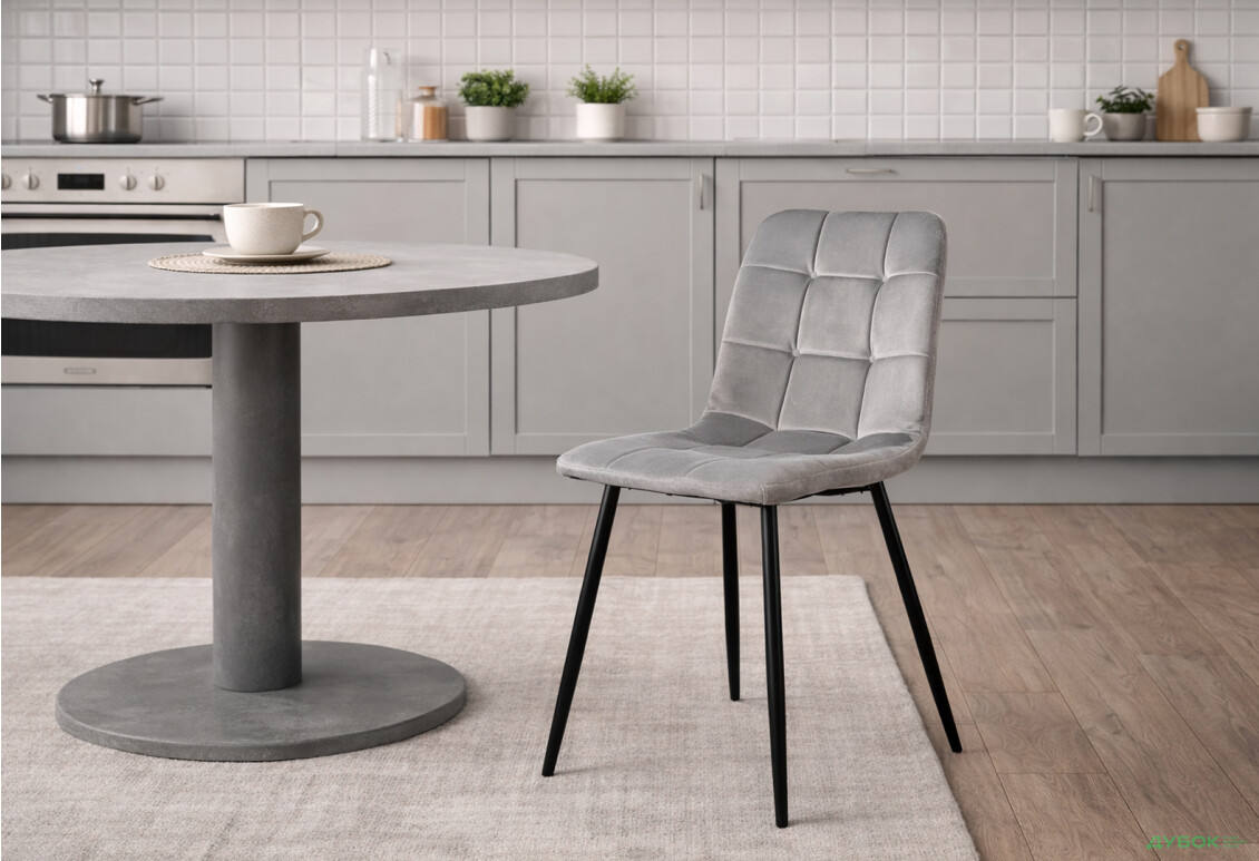 Зображення 2 - Стілець Perfect Home PM-003 44х54x87 см, сірий