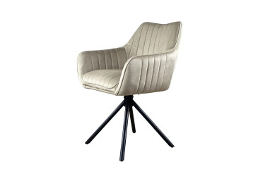 Стул Perfect Home Фрея / Freya поворотный на 180 58х58x83 см, беж