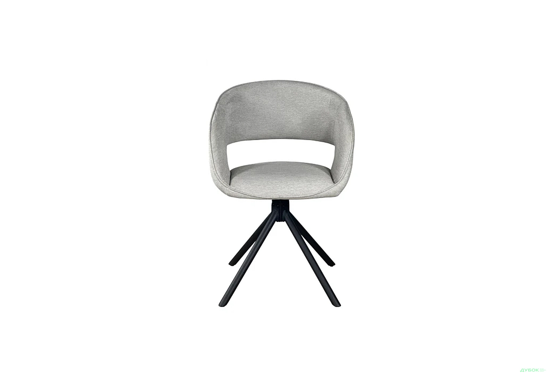 Изображение 6 - Стул Perfect Home Холли / Holly поворотный на 180 54х47x80 см, серый