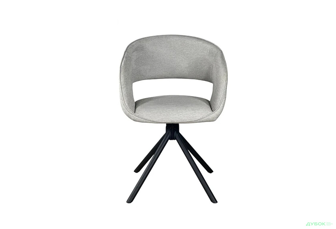 Изображение 6 - Стул Perfect Home Холли / Holly поворотный на 180 54х47x80 см, серый