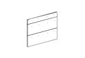 Изображение 1 - Фасад Н 80 3Ш (1+2) Hafele Favorit Лиона