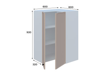 Зображення В 60х60 прямий кут л/п (h-920)