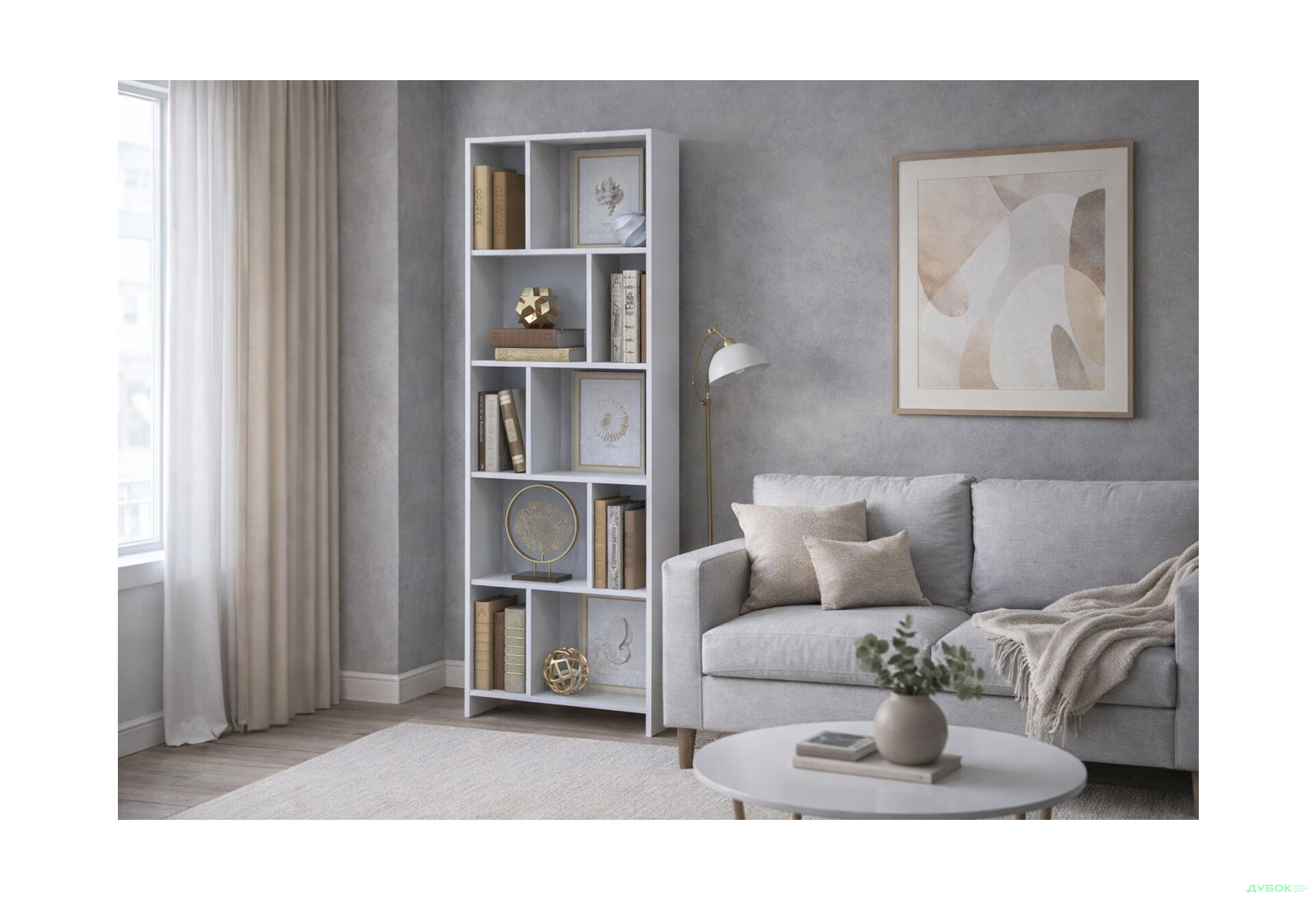 Изображение 2 - Этажерка Doros Студент 63 см, белая