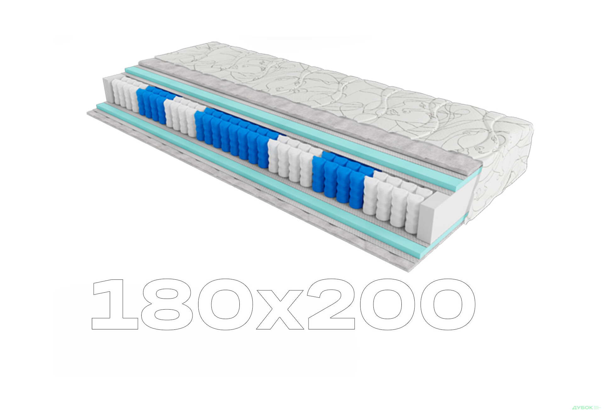 Зображення 1 - Матрац Artist Pikasso / Артіст Пікассо 180х200 ЕММ