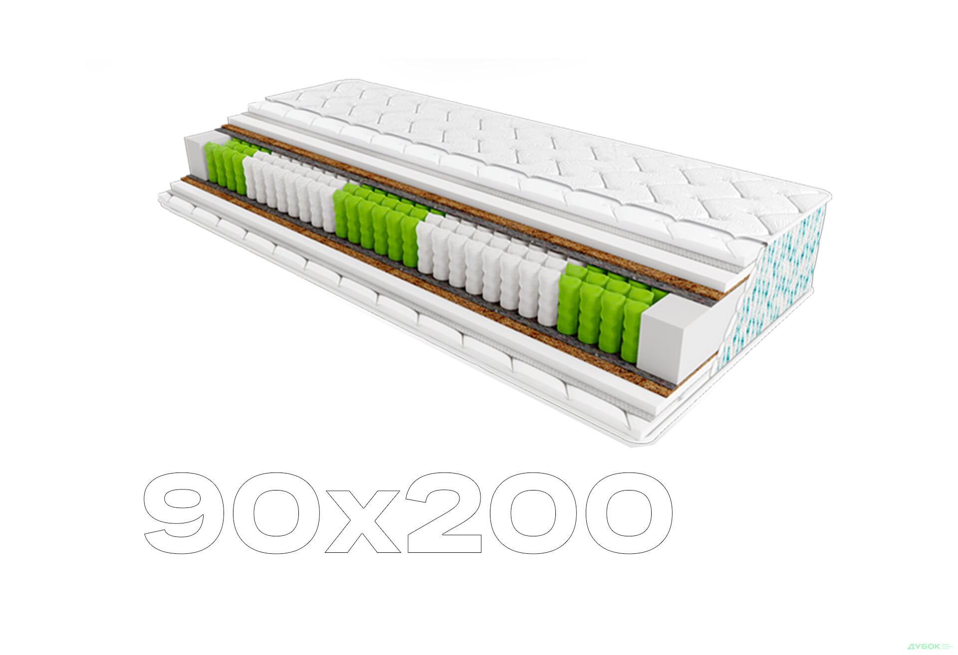 Изображение 1 - Матрас Palmera Aventura / Пальмера Авентура 90х200 ЕММ