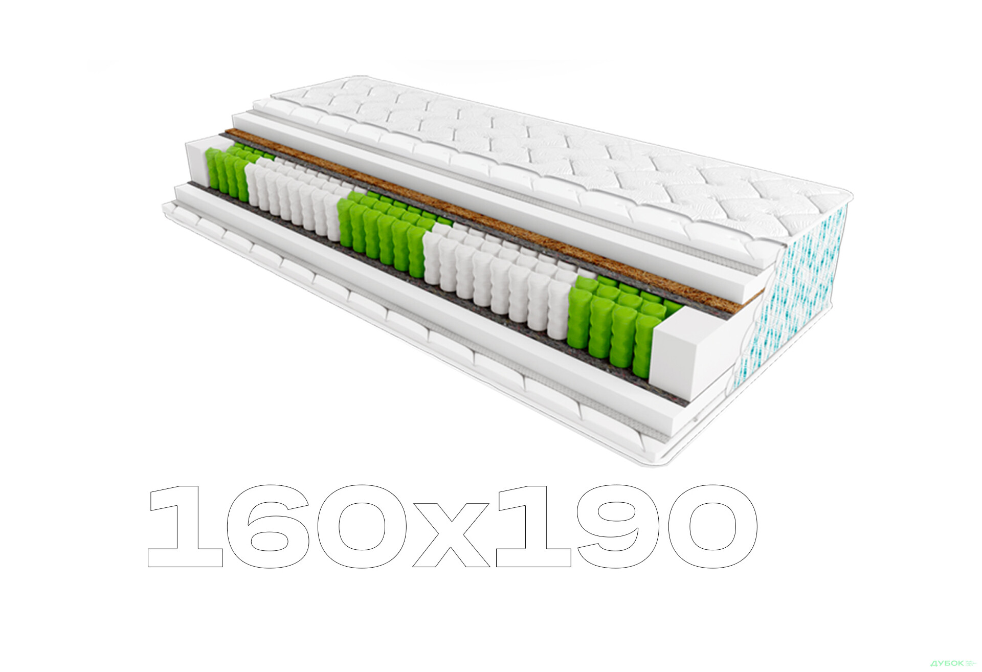 Зображення 1 - Матрац Palmera Reina / Пальмера Рейна 160х190 ЕММ