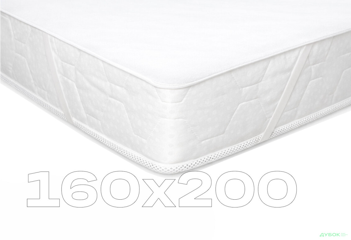 Наматрасник DN AquaStop 160х200 ЕММ
