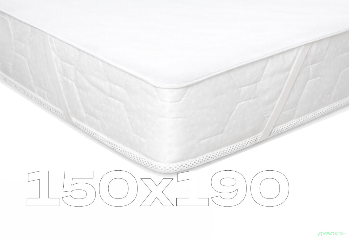 Наматрацник DN AquaStop 150х190 ЕММ