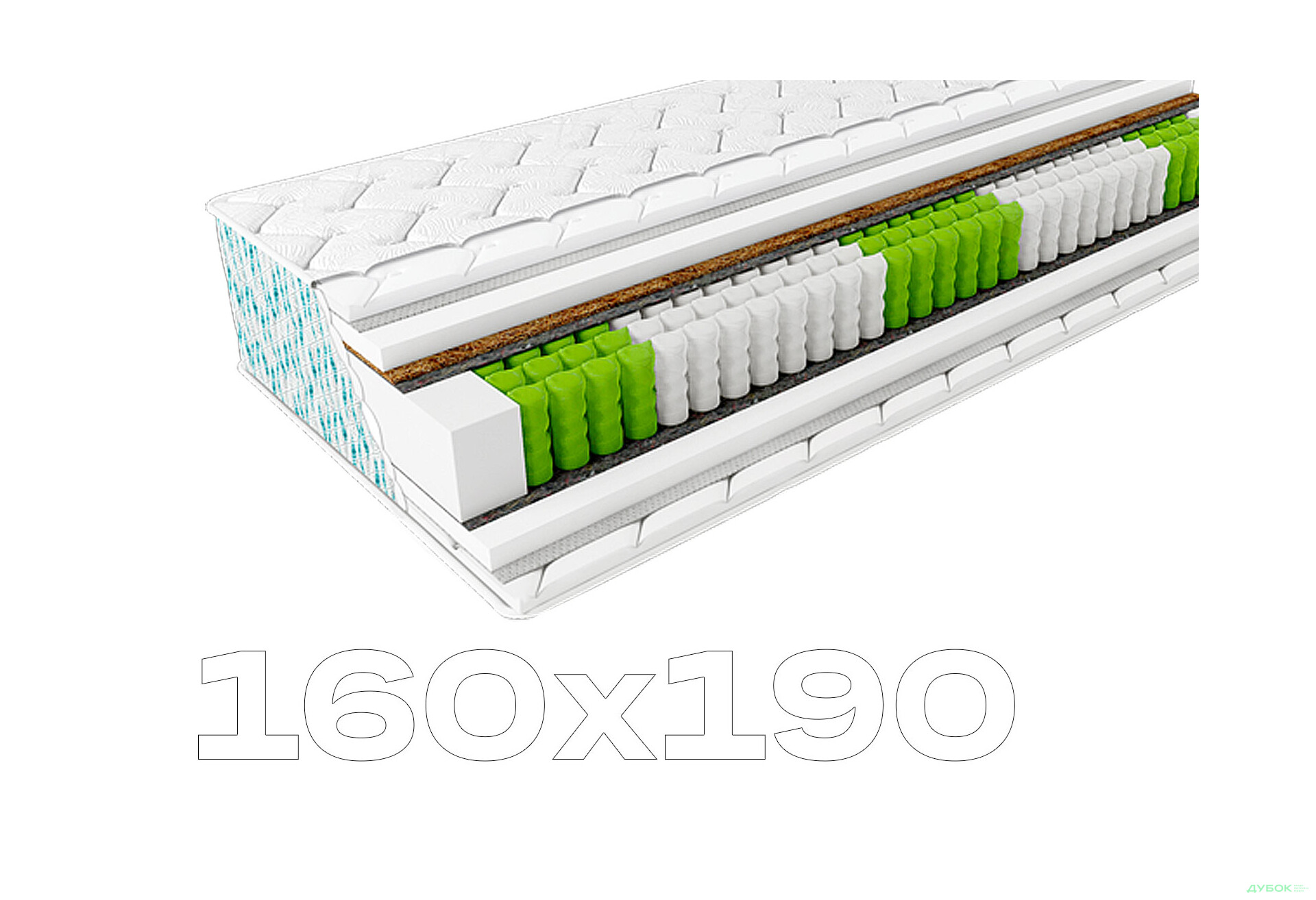 Зображення 1 - Матрац Palmera Playa / Палмера Плая 160х190 ЕММ