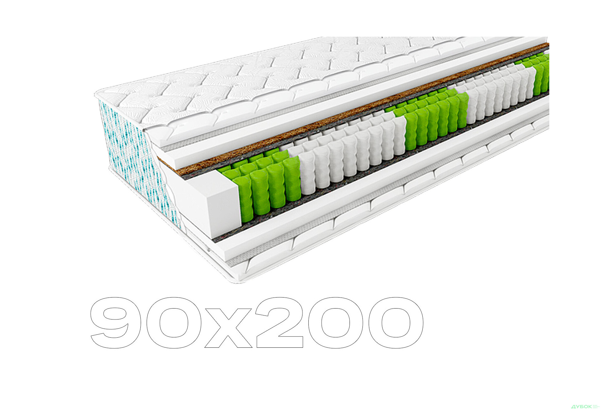 Зображення 1 - Матрац Palmera Playa / Палмера Плая 90х200 ЕММ