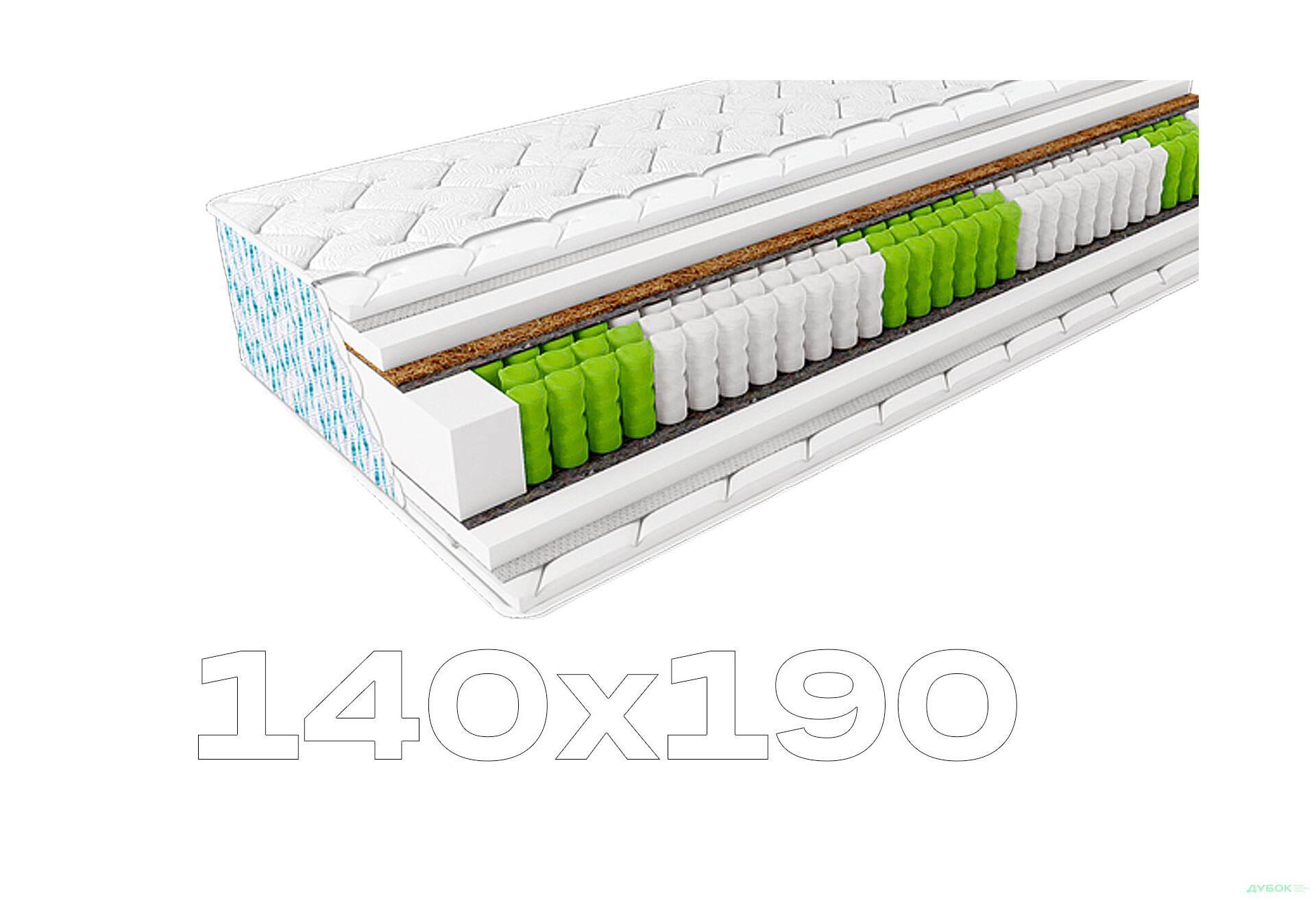 Зображення 1 - Матрац Palmera Isla / Палмера Ісла 140х190 ЕММ