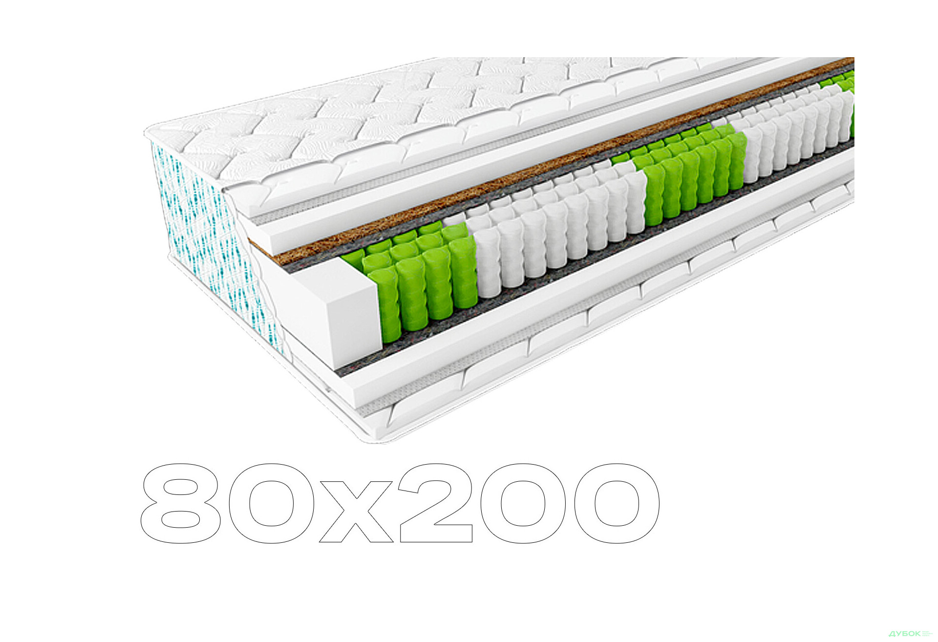 Изображение 1 - Матрас Palmera Brisa / Палмера Бриса 80х200 ЕММ