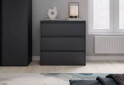 Изображение 2 - Комод Art In Head Лайт 3 с 3 ящиками 80 см, графит