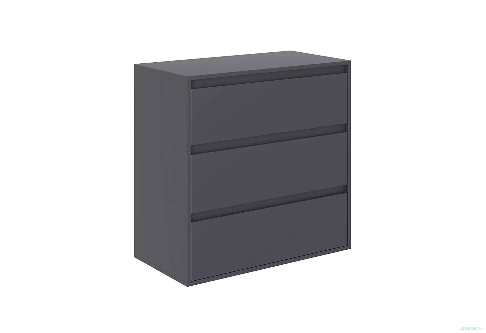 Изображение 3 - Комод Art In Head Лайт 3 с 3 ящиками 80 см, графит