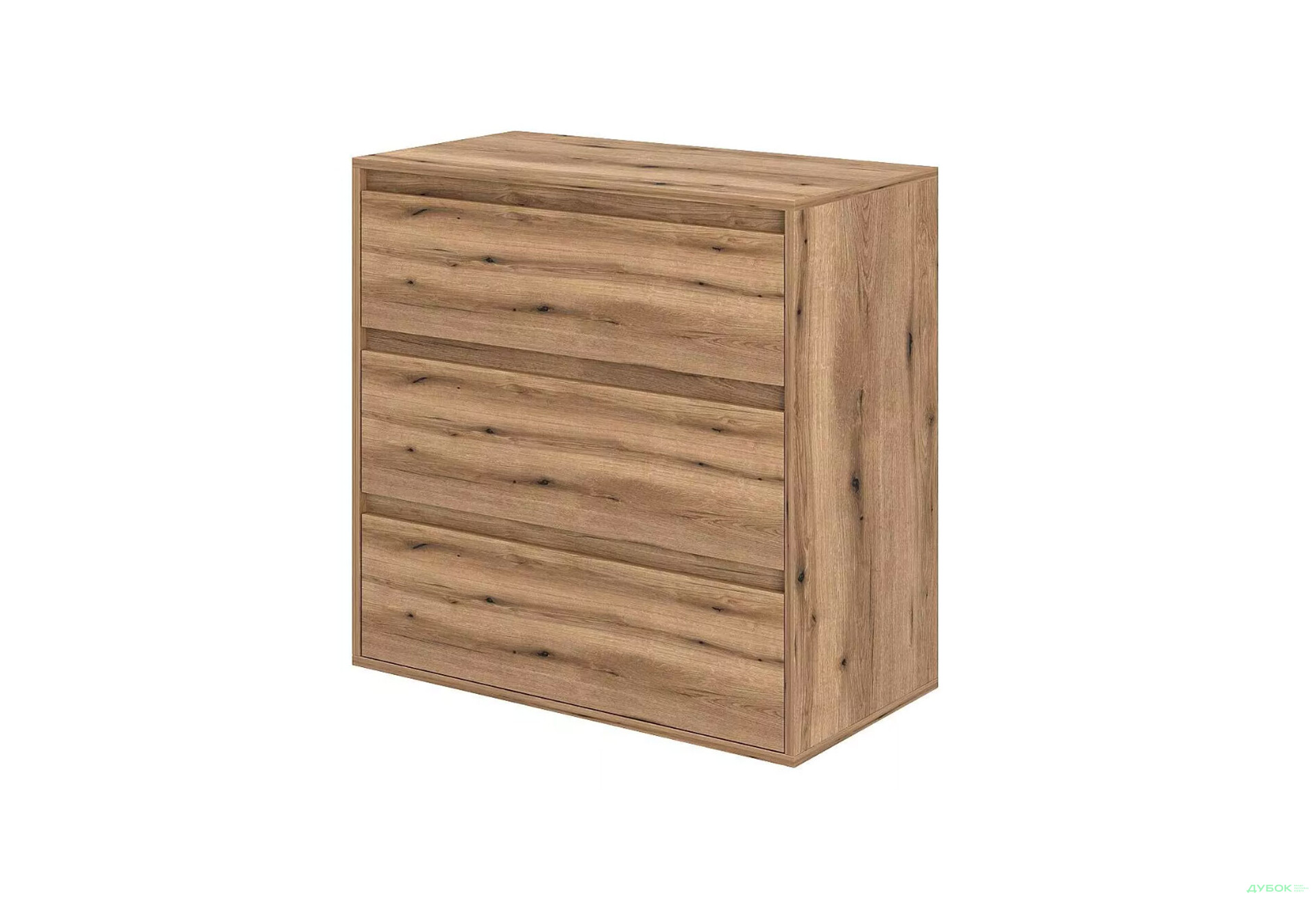 Изображение 1 - Комод Art In Head Лайт 3 с 3 ящиками 80 см, дуб эвок
