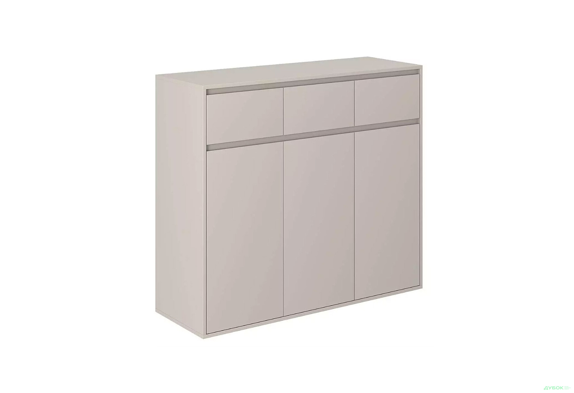 Зображення 4 - Комод Art In Head Лайт 3х3 3-дверний з 3 шухлядами 120 см, кашемір