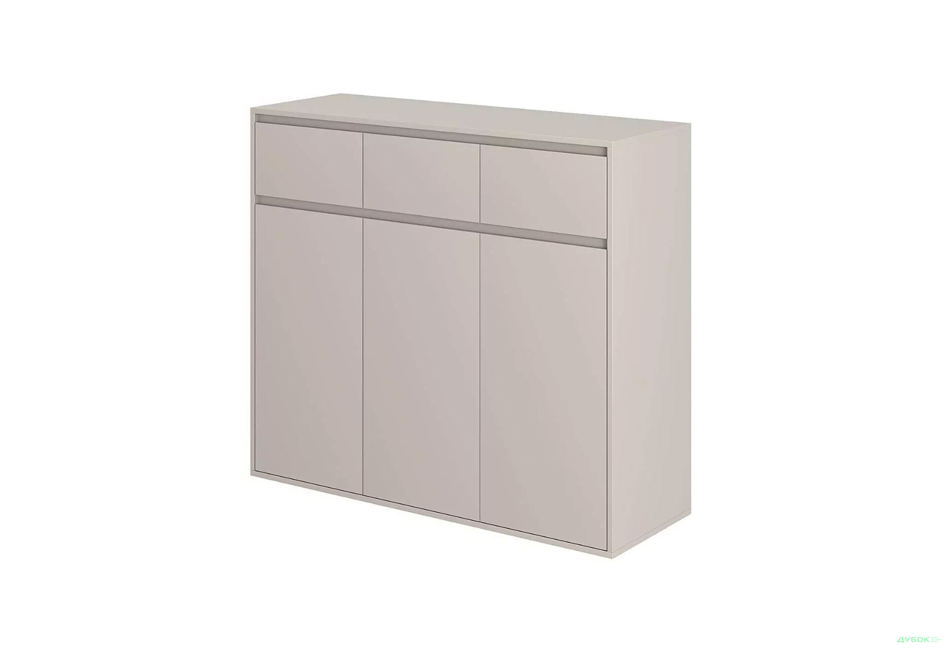 Зображення 1 - Комод Art In Head Лайт 3х3 3-дверний з 3 шухлядами 120 см, кашемір