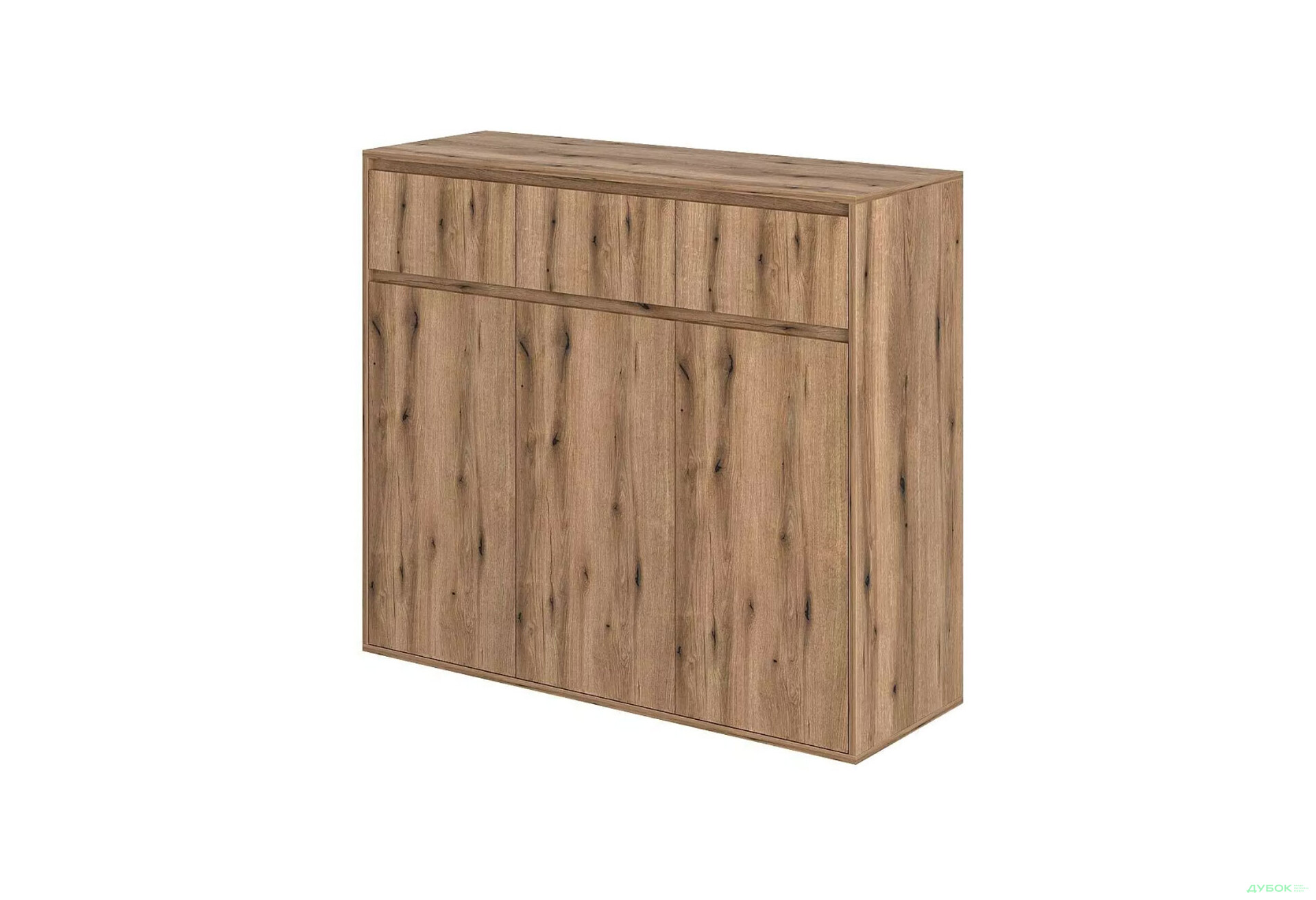 Зображення 1 - Комод Art In Head Лайт 3х3 3-дверний з 3 шухлядами 120 см, дуб евок