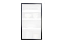 Зображення 1 - Фасад скляний мат 713x396 (В40 h-720), рама чорна метал Світ Меблів