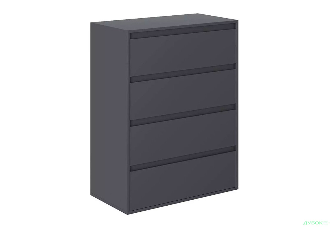 Зображення 4 - Комод Art In Head Light / Лайт з 4 шухлядами 80 см, графіт