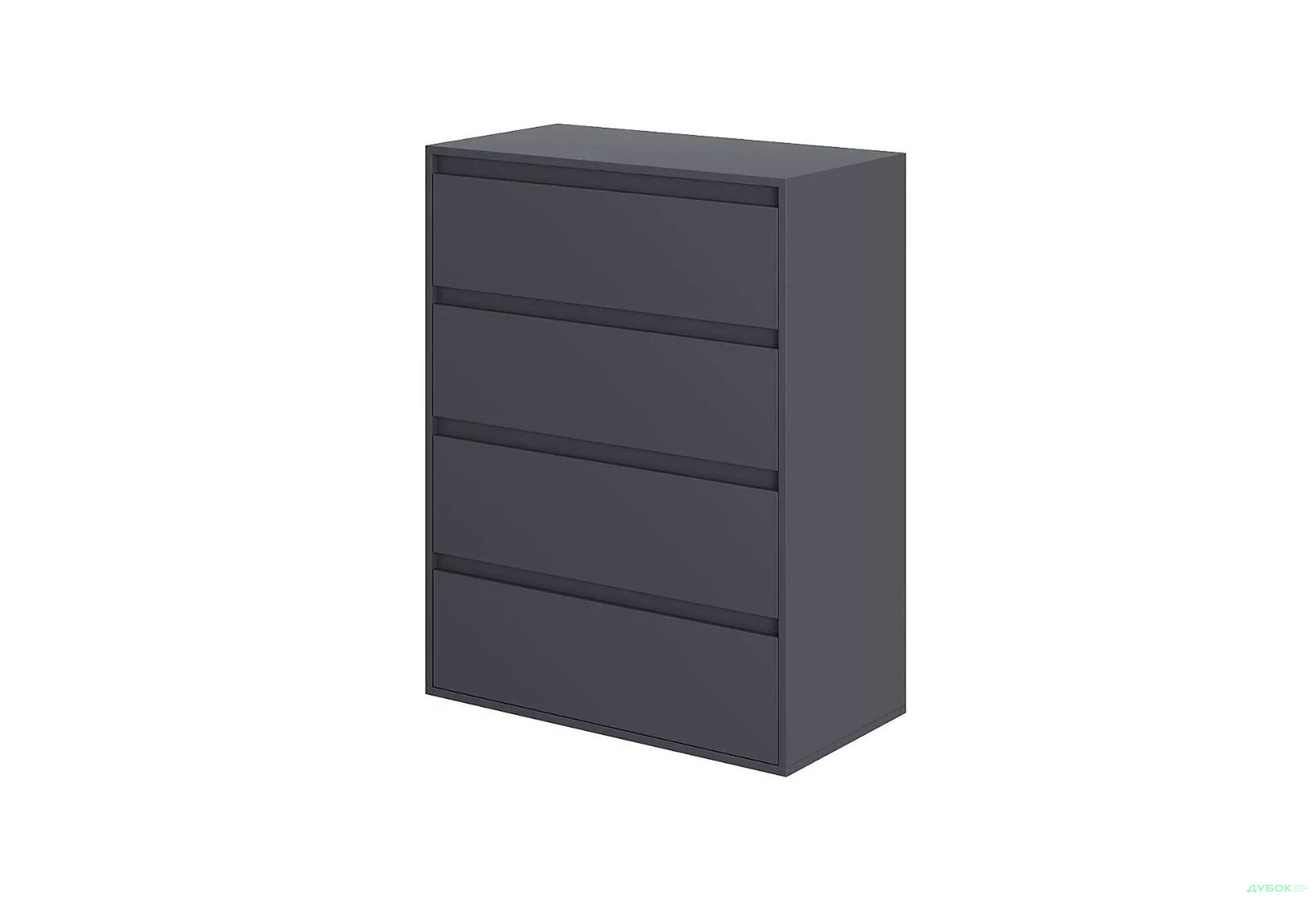 Зображення 1 - Комод Art In Head Light / Лайт з 4 шухлядами 80 см, графіт