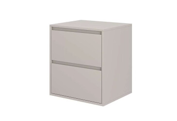 Тумба приліжкова Art In Head Light / Лайт з 2 шухлядами 50 см, кашемір