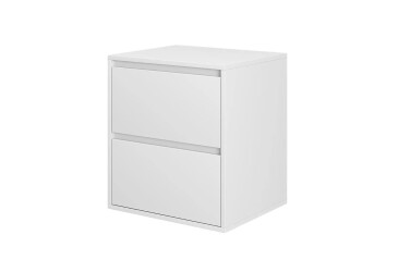 Тумба приліжкова Art In Head Light / Лайт з 2 шухлядами 50 см, білий діамант