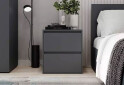 Зображення 2 - Тумба приліжкова Art In Head Light / Лайт з 2 шухлядами 50 см, графіт