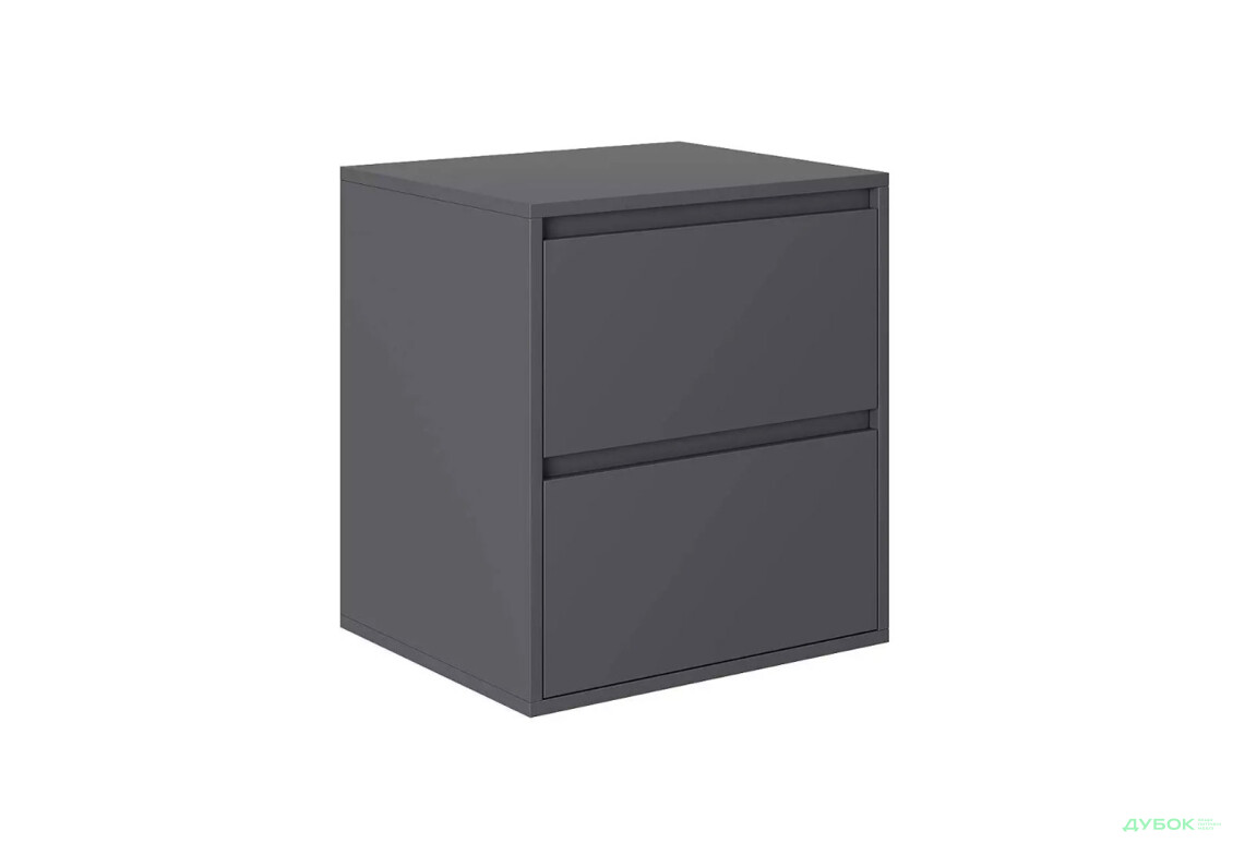 Зображення 3 - Тумба приліжкова Art In Head Light / Лайт з 2 шухлядами 50 см, графіт