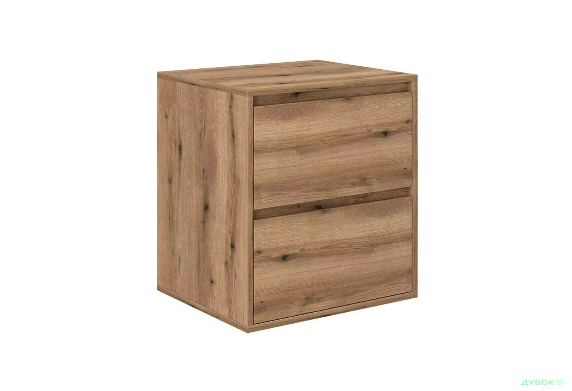 Зображення 3 - Тумба приліжкова Art In Head Light / Лайт з 2 шухлядами 50 см, дуб евок