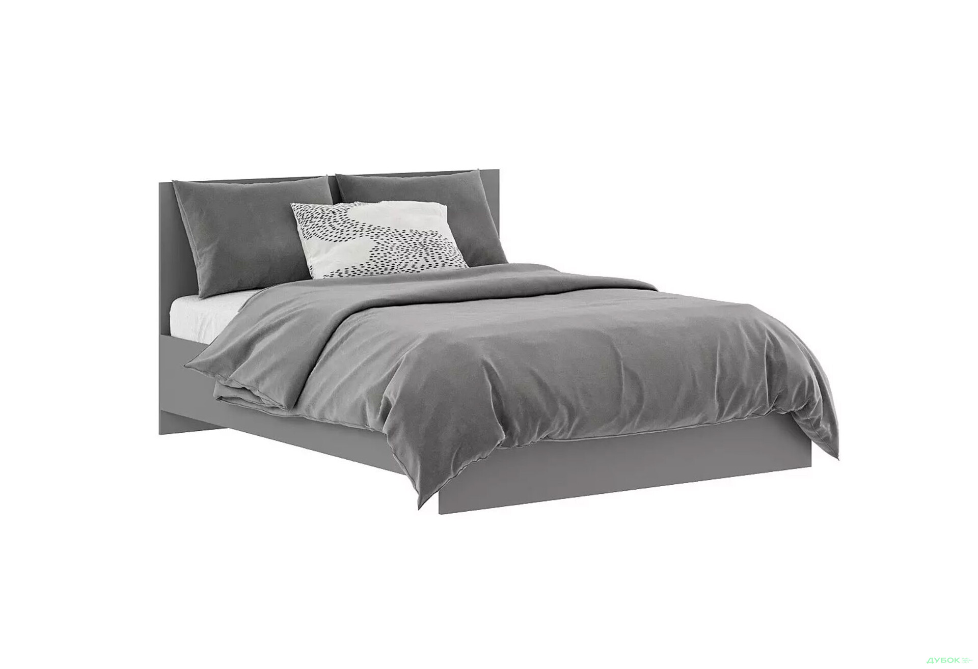 Изображение 4 - Кровать двухспальная Art In Head Light / Лайт 160х200 см, графит