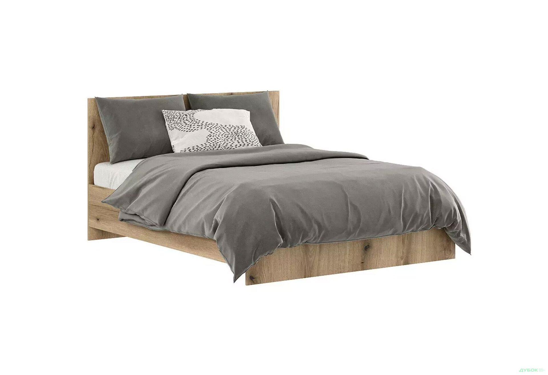 Зображення 4 - Ліжко двоспальне Art In Head Light / Лайт 160х200 см, дуб евок