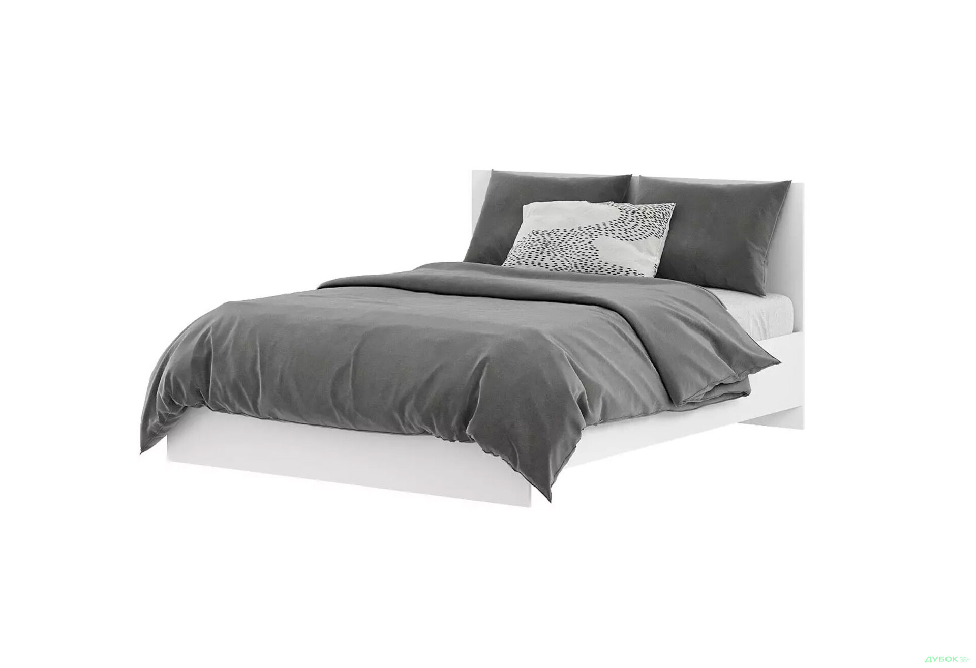 Зображення 1 - Ліжко Art In Head Light / Лайт 140х200 см, білий діамант