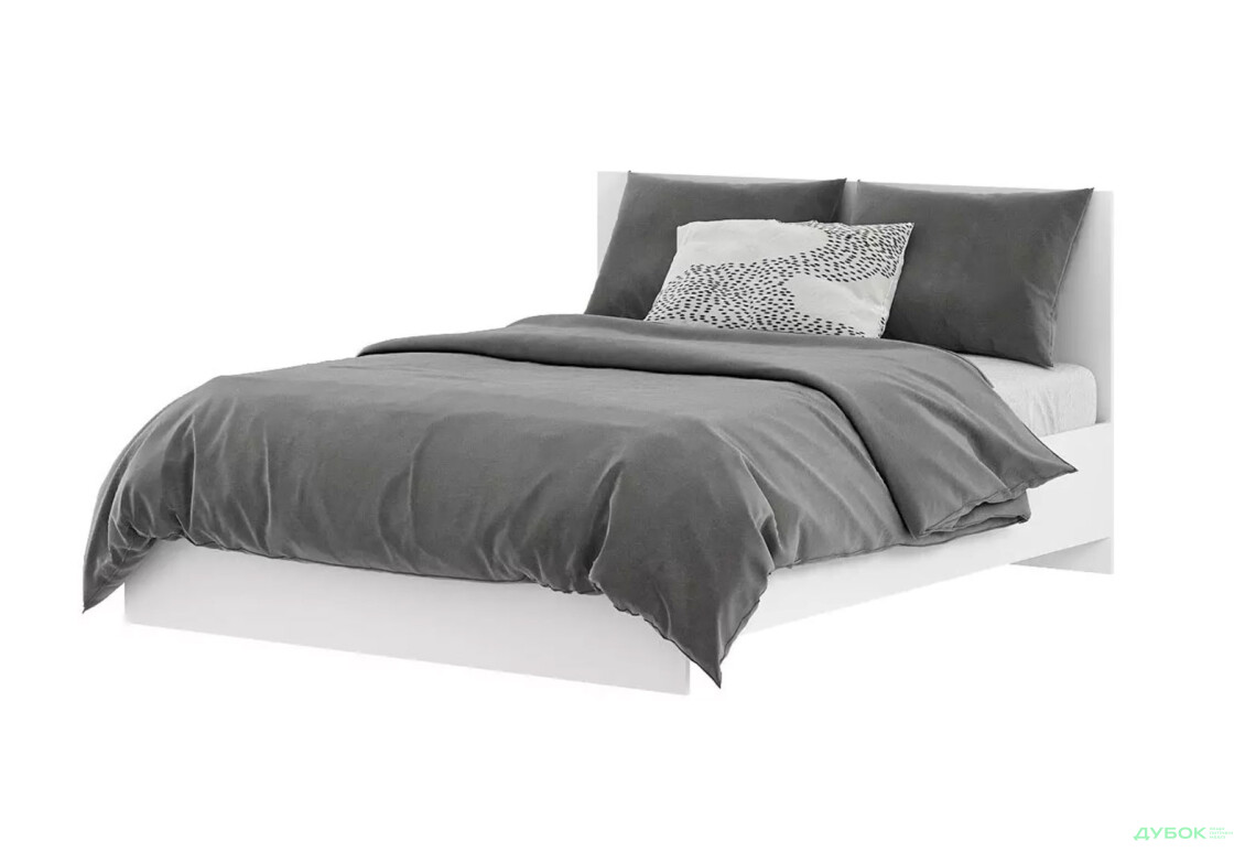 Ліжко Art In Head Light / Лайт 140х200 см, білий діамант