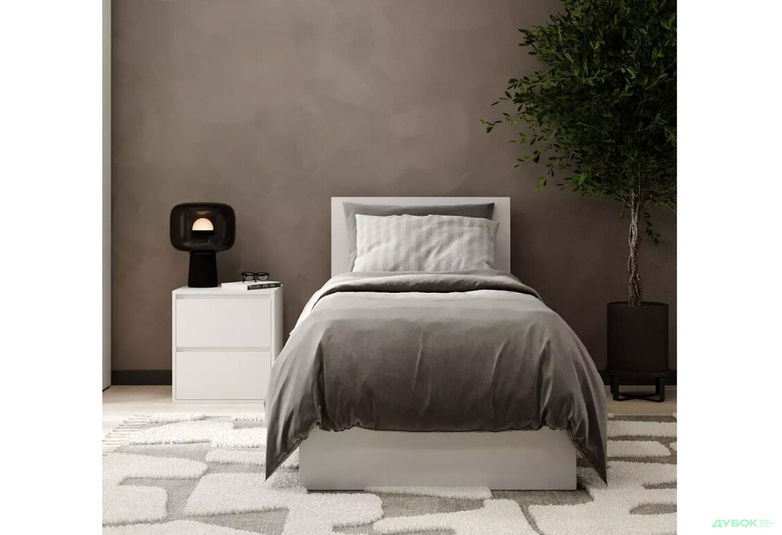 Зображення 3 - Ліжко Art In Head Light / Лайт 90х200 см, білий діамант