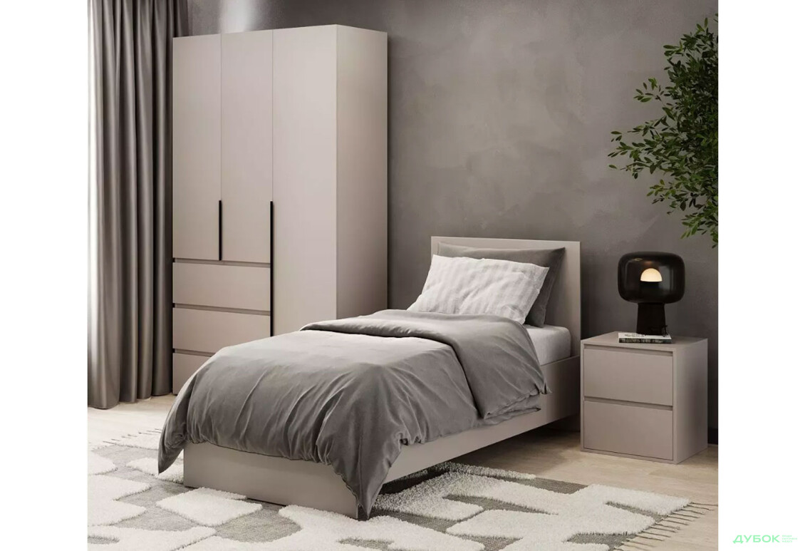 Зображення 2 - Ліжко Art In Head Light / Лайт 90х200 см, кашемір