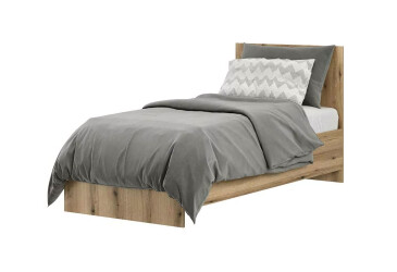 Кровать Art In Head Light / Лайт 90х200 см, дуб эвок