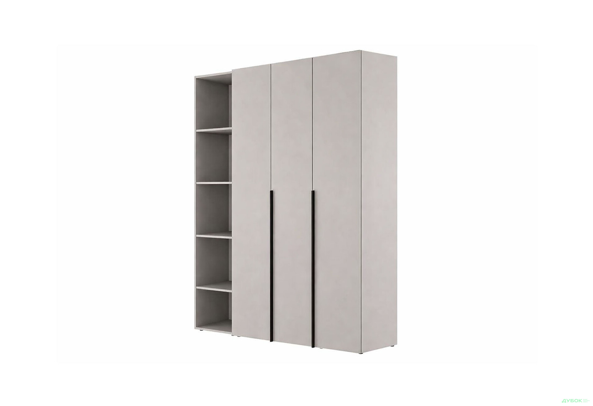 Изображение 1 - Шкаф Art In Head Light / Лайт 3-дверный со стеллажем 160 см, кашемир