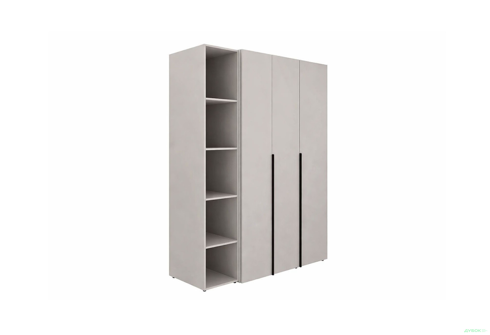 Изображение 5 - Шкаф Art In Head Light / Лайт 3-дверный со стеллажем 160 см, кашемир