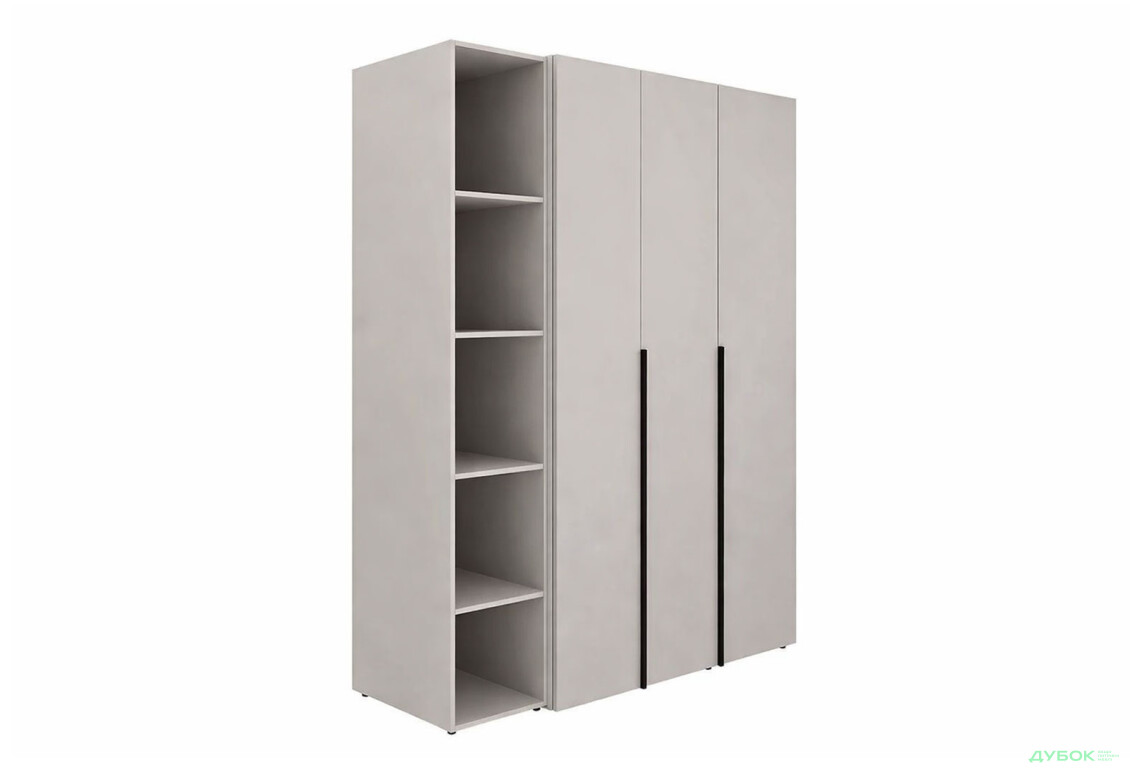 Изображение 5 - Шкаф Art In Head Light / Лайт 3-дверный со стеллажем 160 см, кашемир