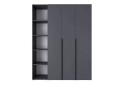 Зображення 6 - Шафа Art In Head Light / Лайт 3-дверна зі стелажем 160 см, графіт