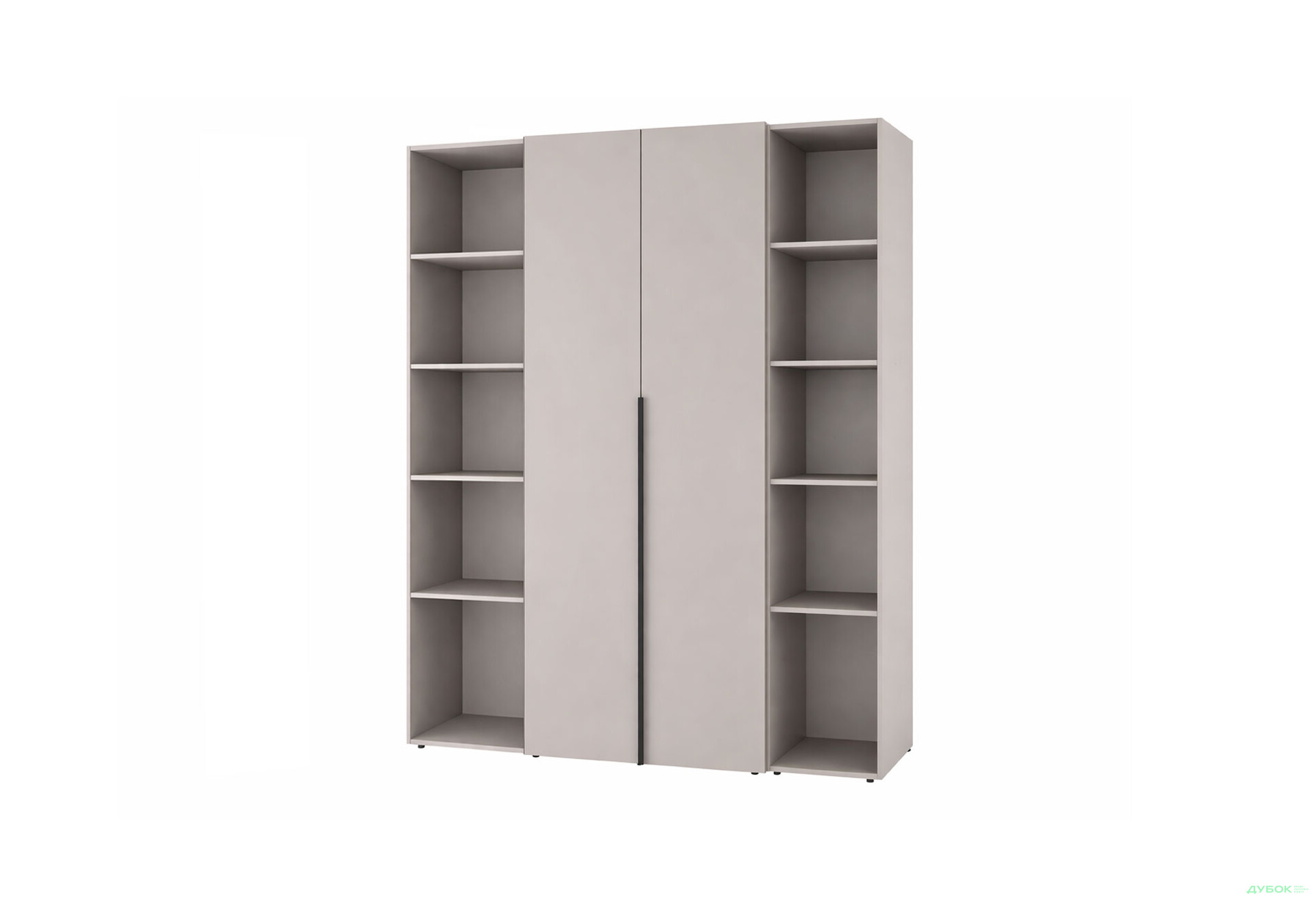 Зображення 1 - Шафа Art In Head Light / Лайт 2-дверна з 2-ма стелажами 160 см, кашемір