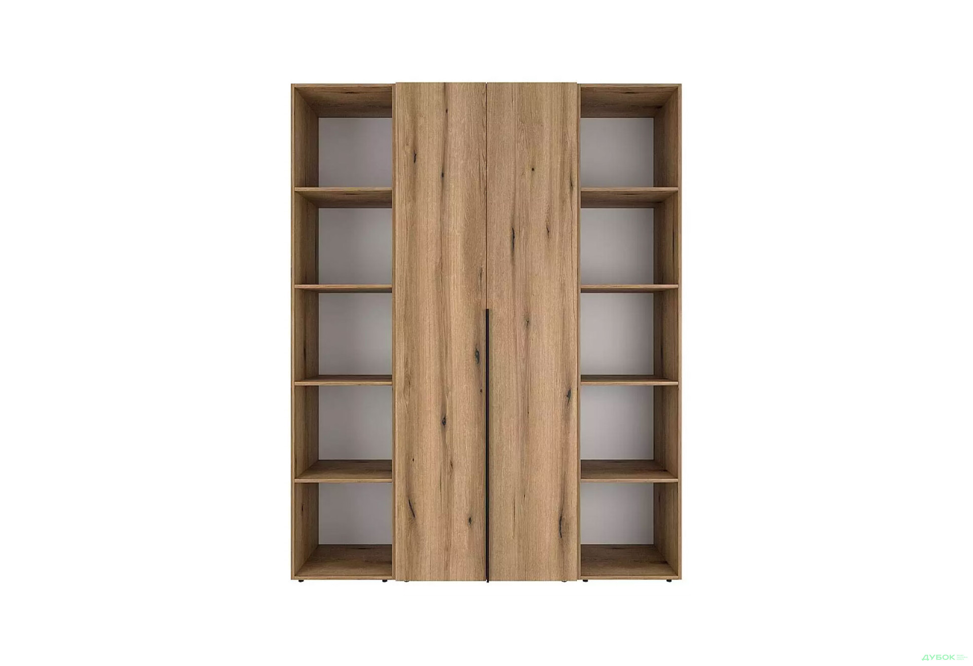 Изображение 4 - Шкаф Art In Head Light / Лайт 2-дверный с 2-мя стеллажами 160 см, дуб эвок