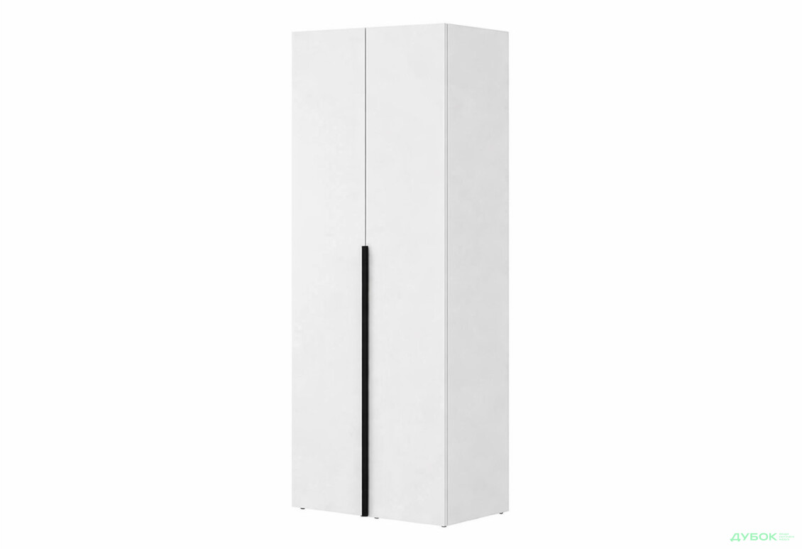 Шкаф Art In Head Light / Лайт 2-дверный 80 см, белый бриллиант