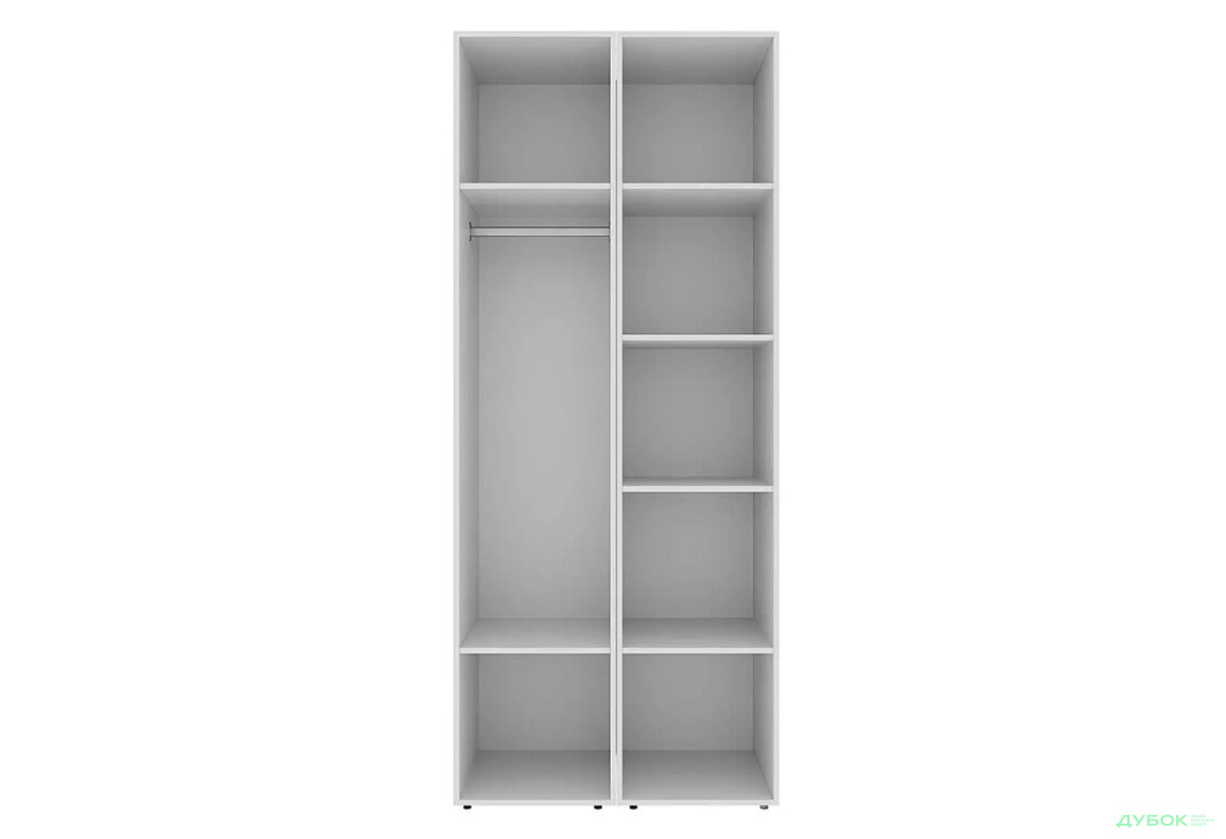 Изображение 5 - Шкаф Art In Head Light / Лайт 2-дверный 80 см, белый бриллиант