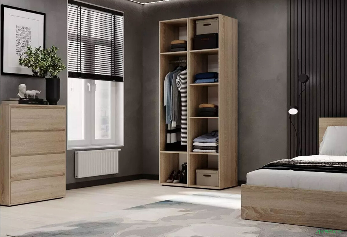 Изображение 3 - Шкаф Art In Head Light / Лайт 2-дверный 80 см, дуб сонома