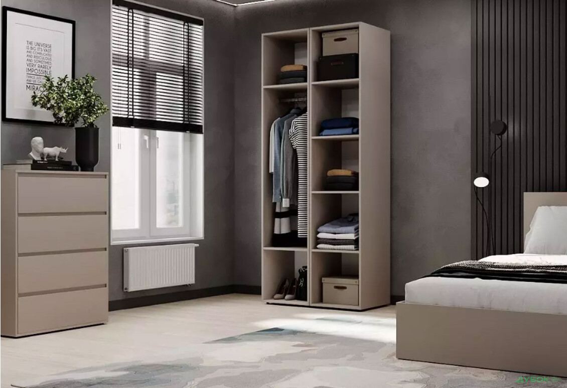 Изображение 3 - Шкаф Art In Head Light / Лайт 2-дверный 80 см, кашемир