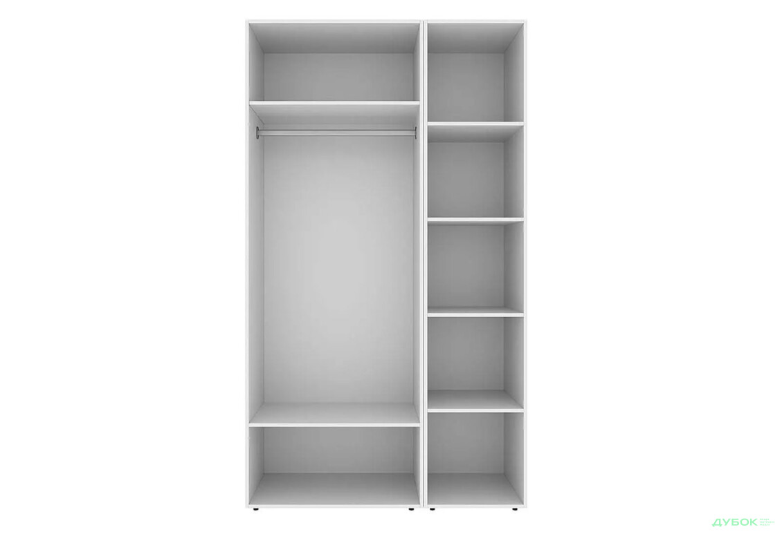 Изображение 5 - Шкаф Art In Head Light / Лайт 3-дверный 120 см, белый бриллиант