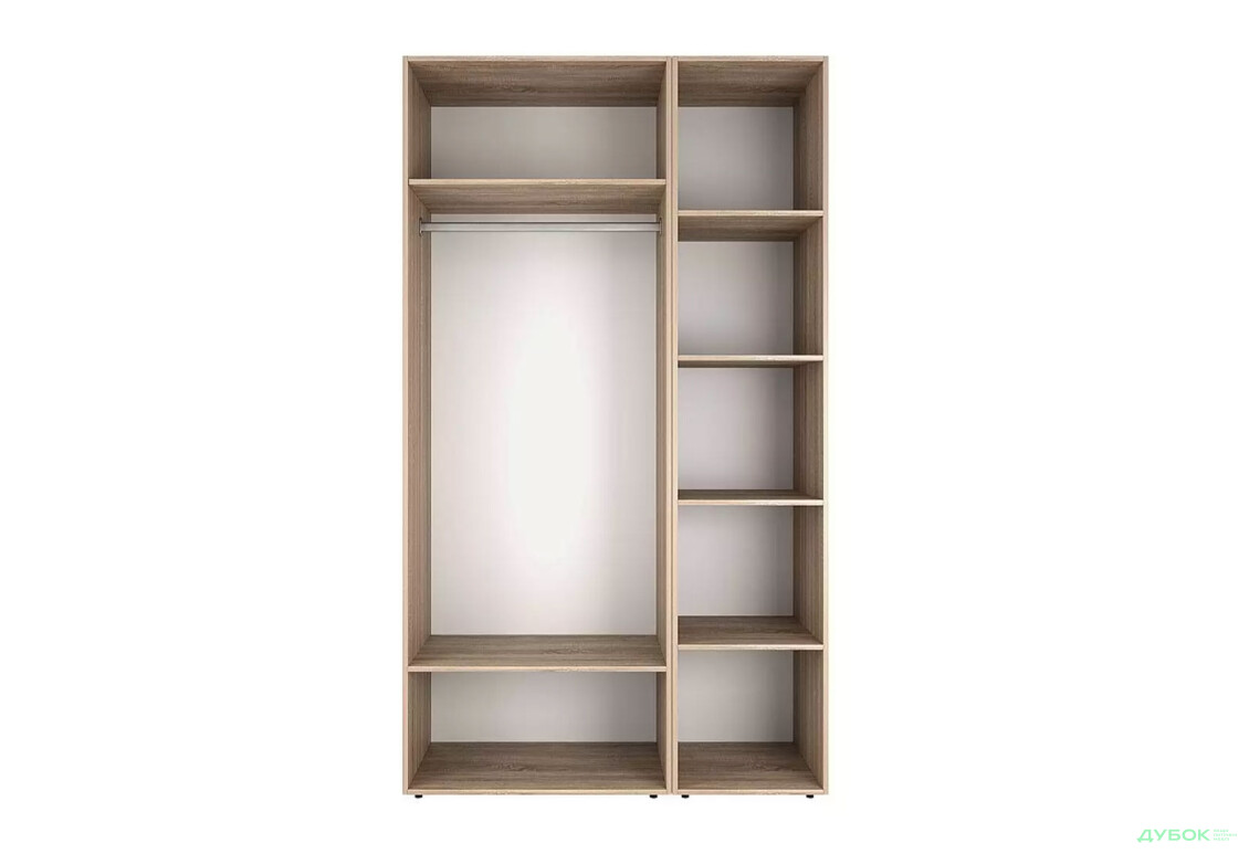 Зображення 5 - Шафа Art In Head Light / Лайт 3-дверна 120 см, дуб сонома